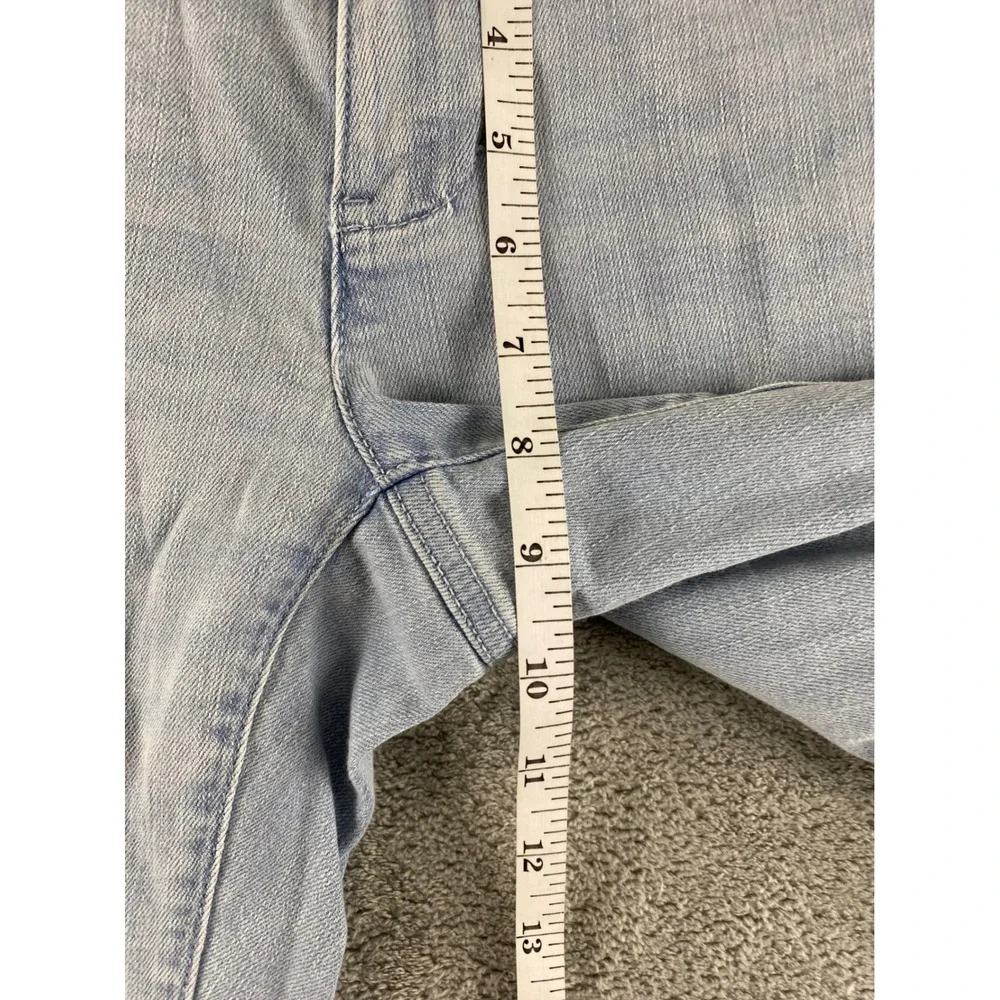 J.Jill Denim Authentic Fit Slim Ankle Jeans Light Wash Womens Size 4 Blue